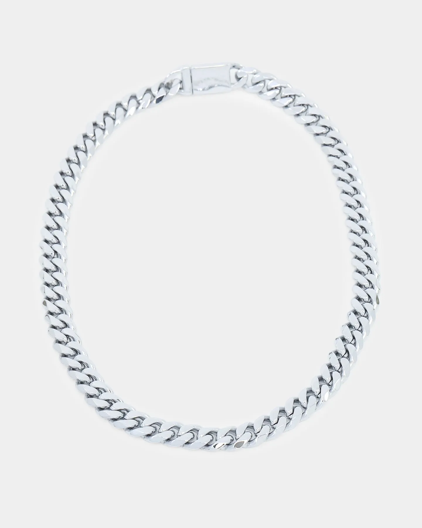 NXS 10mm Cuban Chain White Gold sold by Culture Kings product image thumbnail 5