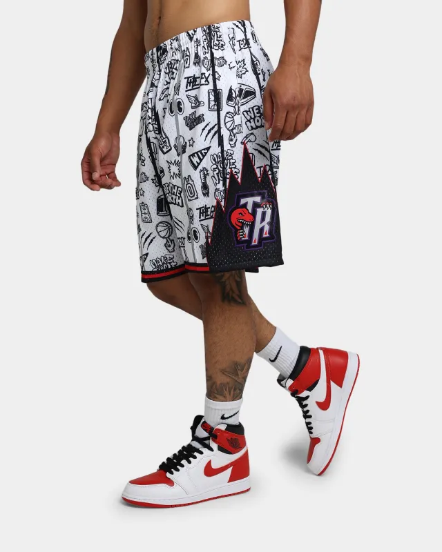 Mitchell & Ness Toronto Raptors 1998 Shorts White sold by Culture Kings