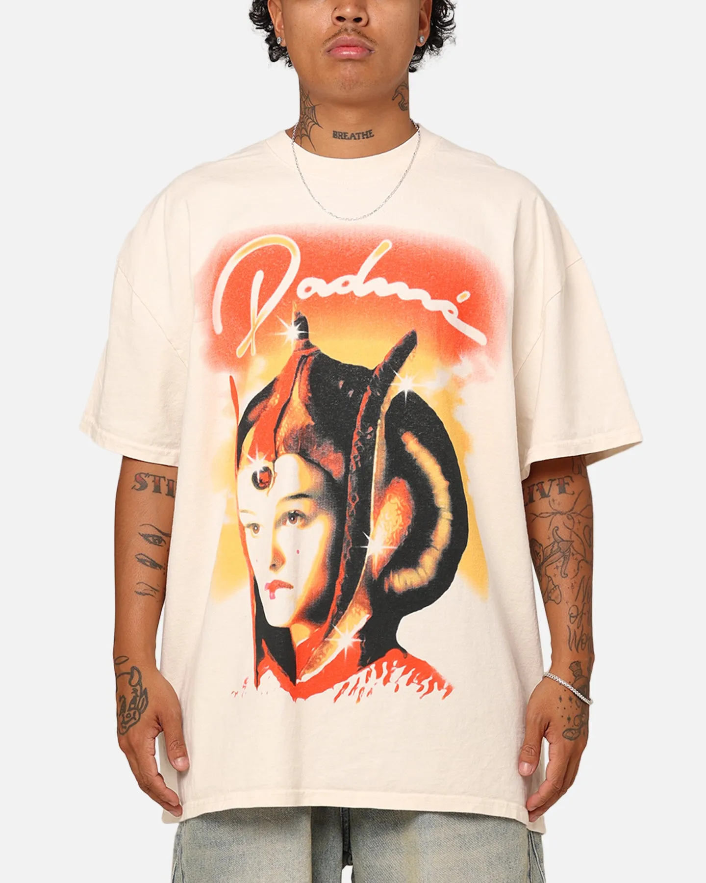 Star Wars Padmé Heavy T-Shirt Off White sold by Culture Kings