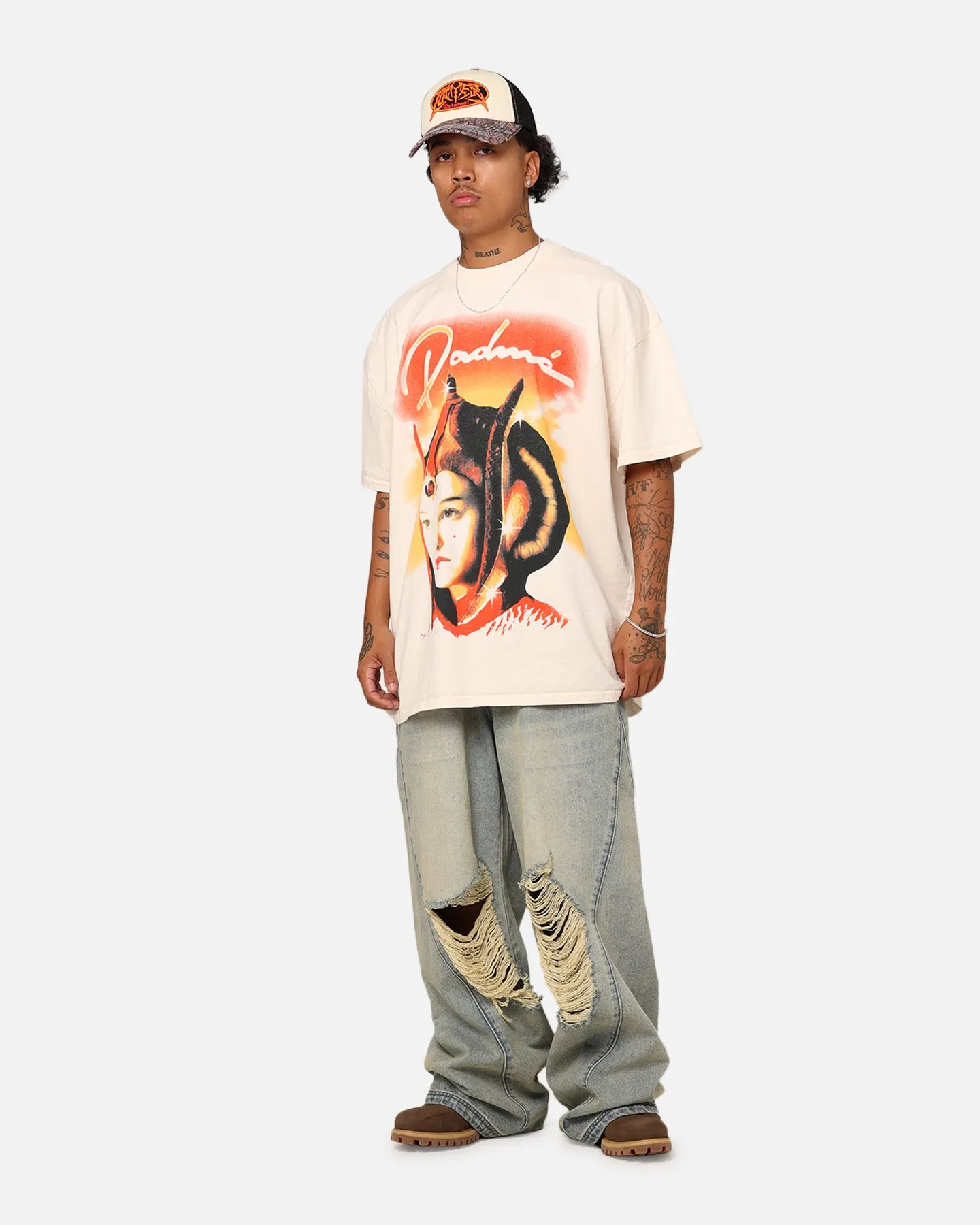 Star Wars Padmé Heavy T-Shirt Off White sold by Culture Kings product image thumbnail 4