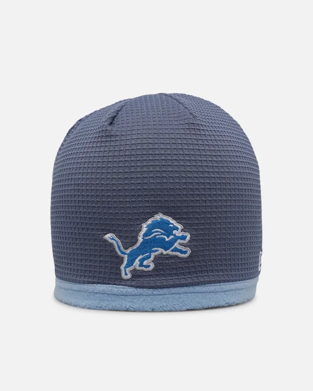 New Era Detroit Lions Thermal Beanie Official Team Color sold by Culture Kings