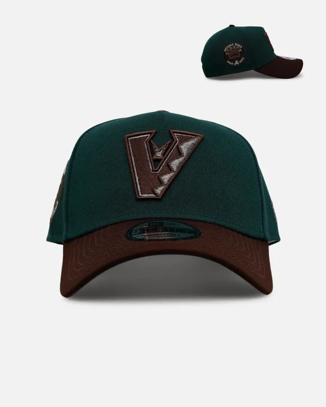 New Era Arizona Diamondbacks 'Rainforest' 9FORTY A-Frame Snapback Green/Brown sold by Culture Kings
