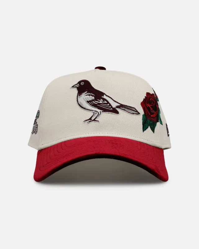 New Era Baltimore Orioles 'Velvet Roses' 9FORTY A-Frame Snapback Chrome sold by Culture Kings