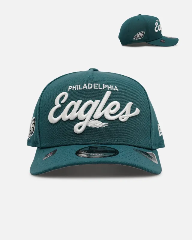 New Era Philadelphia Eagles 'Local Play' 9FIFTY A-Frame Snapback Official Team Color sold by Culture Kings