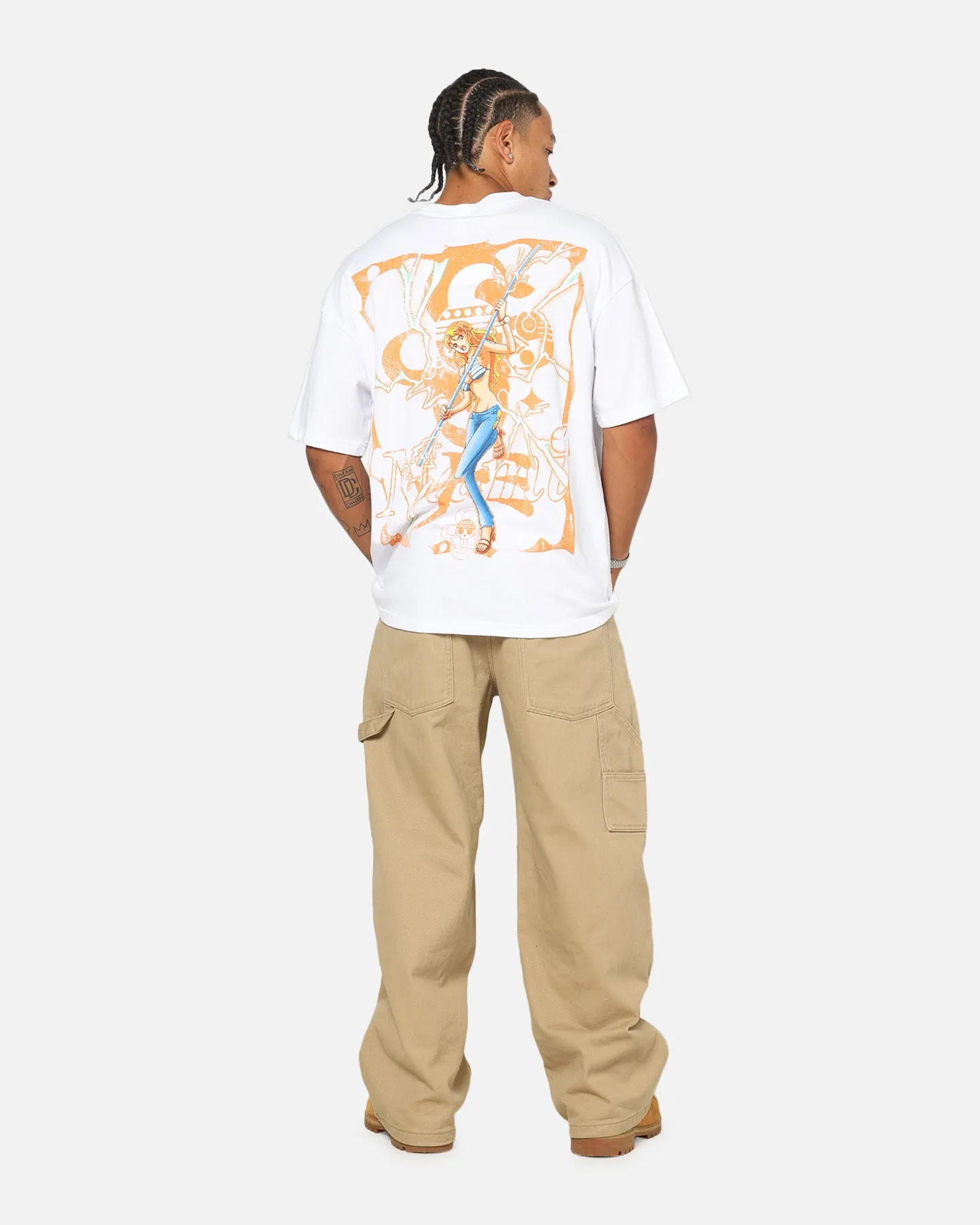 73Studio X One Piece Nami Vintage T-Shirt White sold by Culture Kings product image thumbnail 4