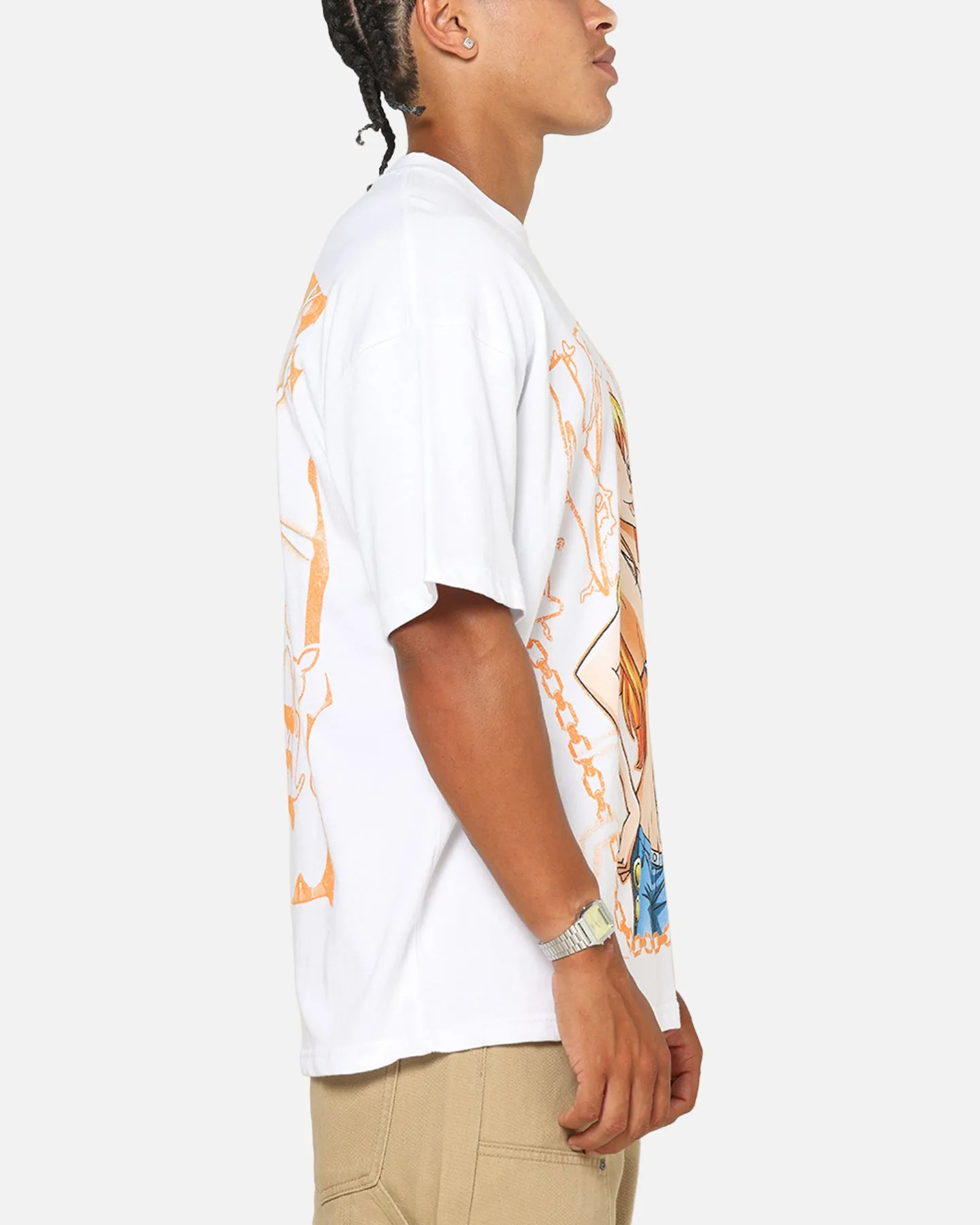 73Studio X One Piece Nami Vintage T-Shirt White sold by Culture Kings product image thumbnail 5