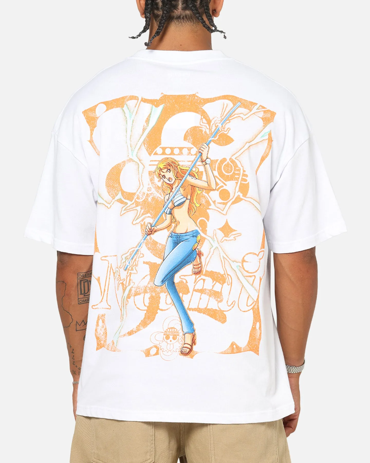 73Studio X One Piece Nami Vintage T-Shirt White sold by Culture Kings product image thumbnail 2