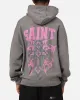 Saint Morta Wraith Crucifix Hoodie Washed Charcoal sold by Culture Kings