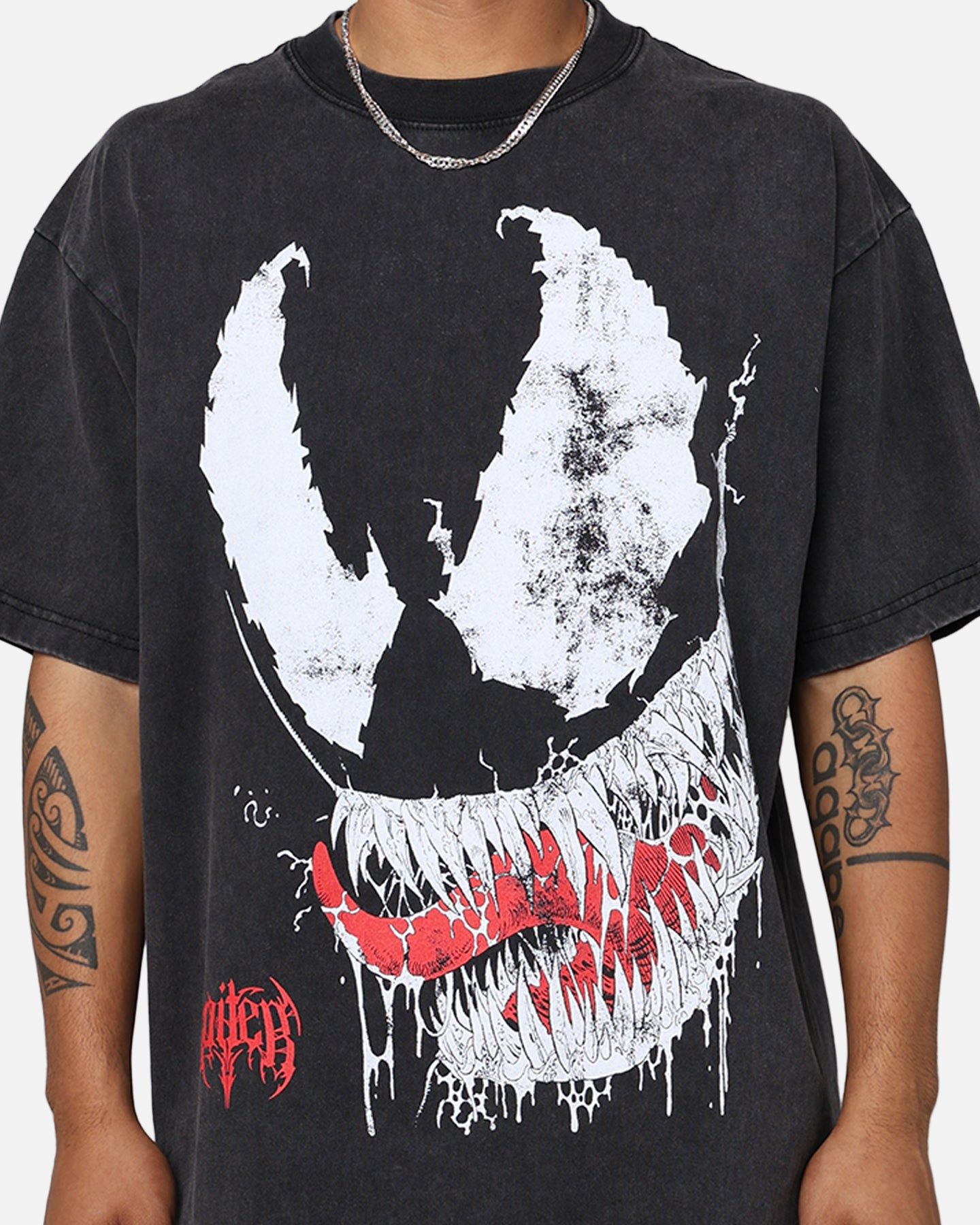 Marvel Spider-Man Venom T-Shirt Charcoal sold by Culture Kings product image thumbnail 4
