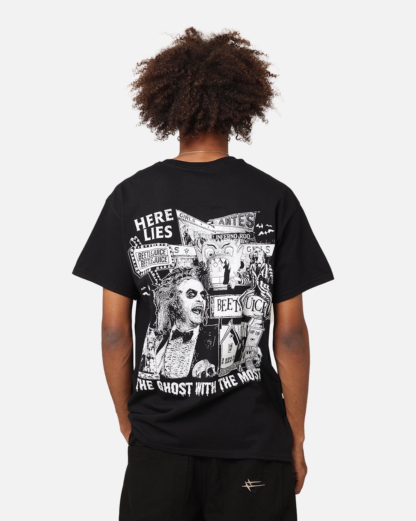 Goat Crew X Beetlejuice Beetlejuice Noir T-Shirt Black sold by Culture Kings product image thumbnail 2