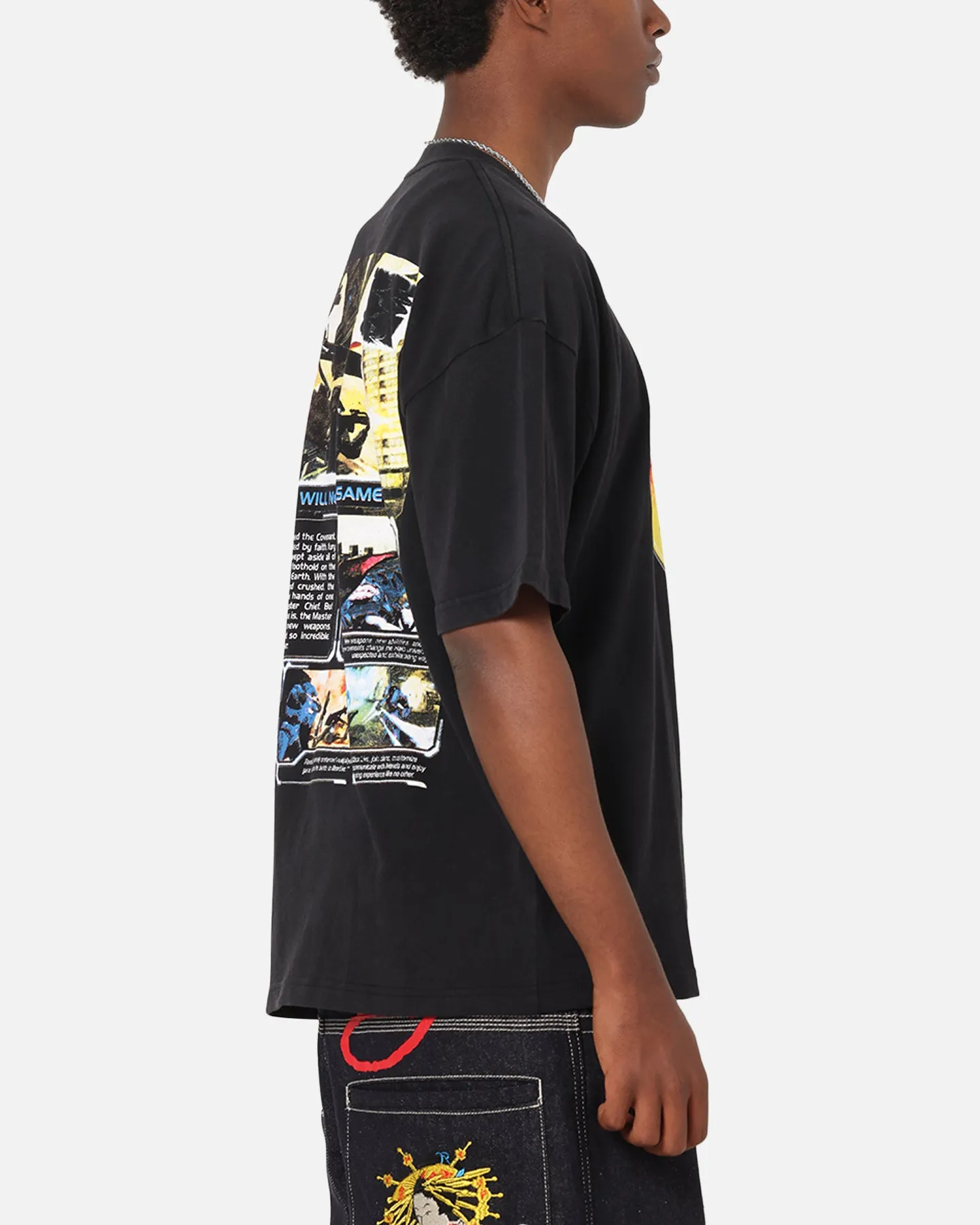 73Studio X Halo Halo 2 Disc Vintage T-Shirt Off Black sold by Culture Kings product image thumbnail 5