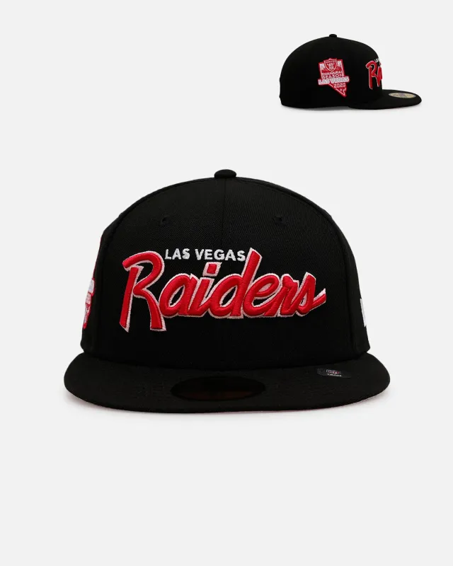 New Era Las Vegas Raiders 'Black And Pink' 59FIFTY Fitted Black/Pink sold by Culture Kings