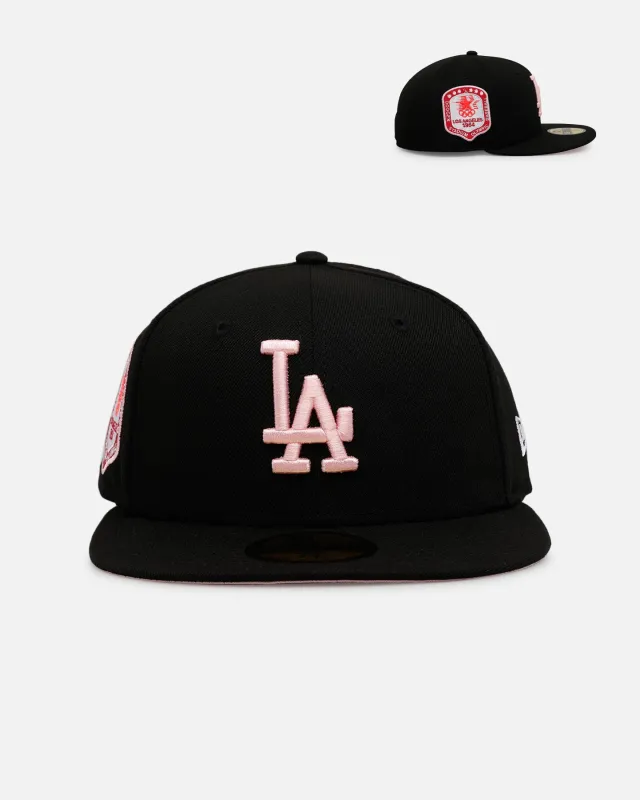 New Era Los Angeles Dodgers 'Black And Pink' 59FIFTY Fitted Black/Pink sold by Culture Kings