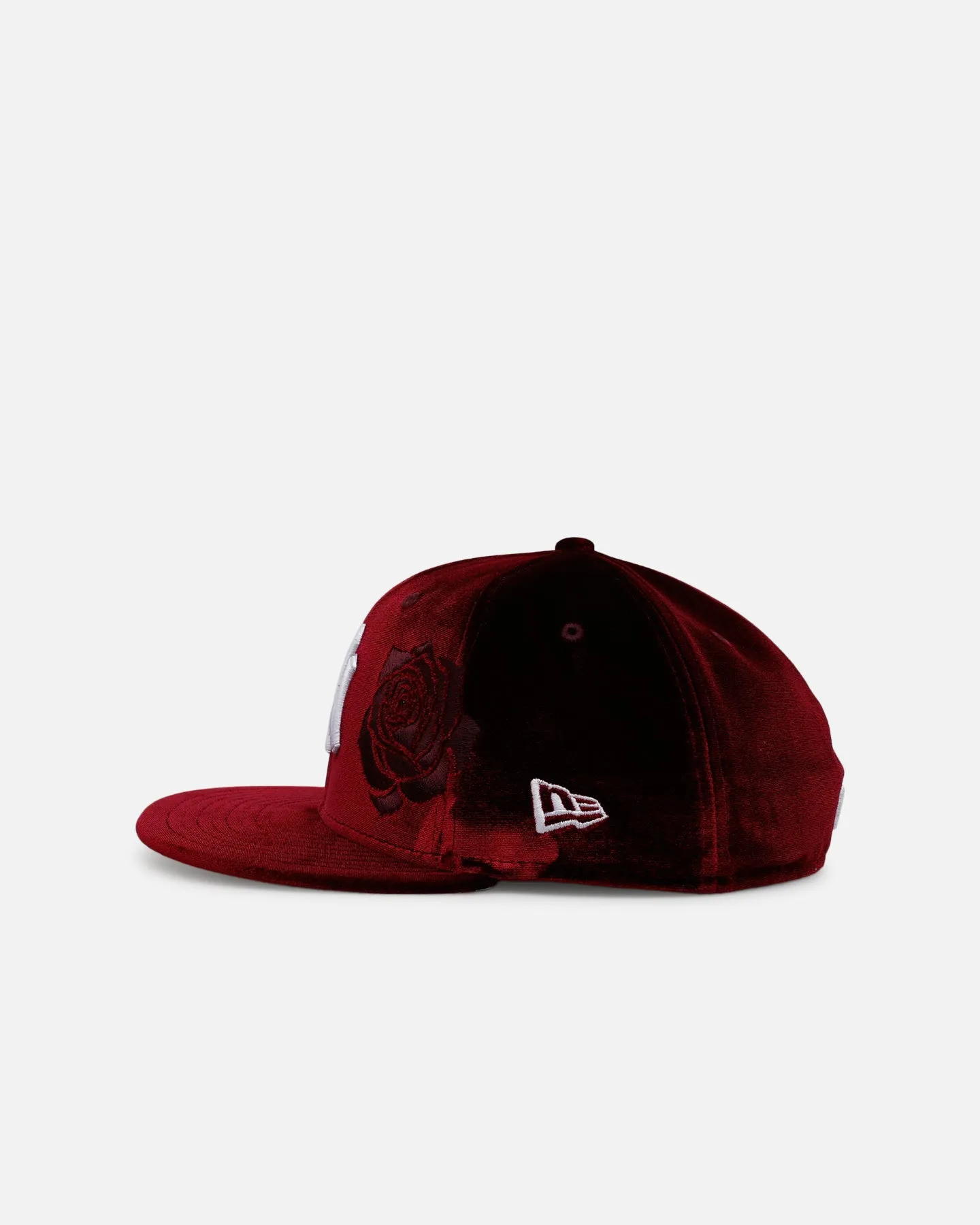 New Era New York Yankees 'Velvet Roses' 59FIFTY Fitted Maroon sold by Culture Kings product image thumbnail 5