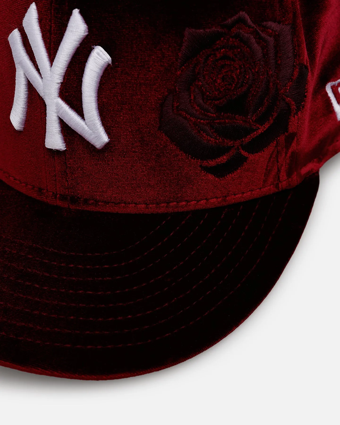 New Era New York Yankees 'Velvet Roses' 59FIFTY Fitted Maroon sold by Culture Kings product image thumbnail 2