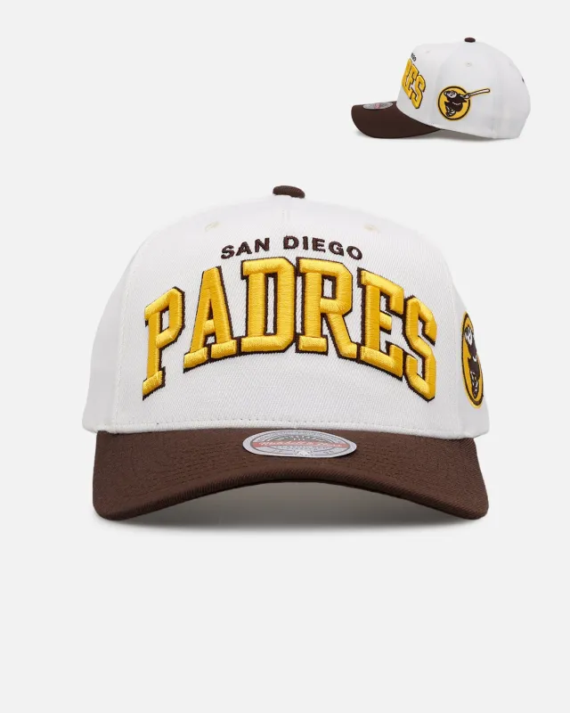 Mitchell & Ness San Diego Padres 'Arch' MVP Snapback Cream sold by Culture Kings