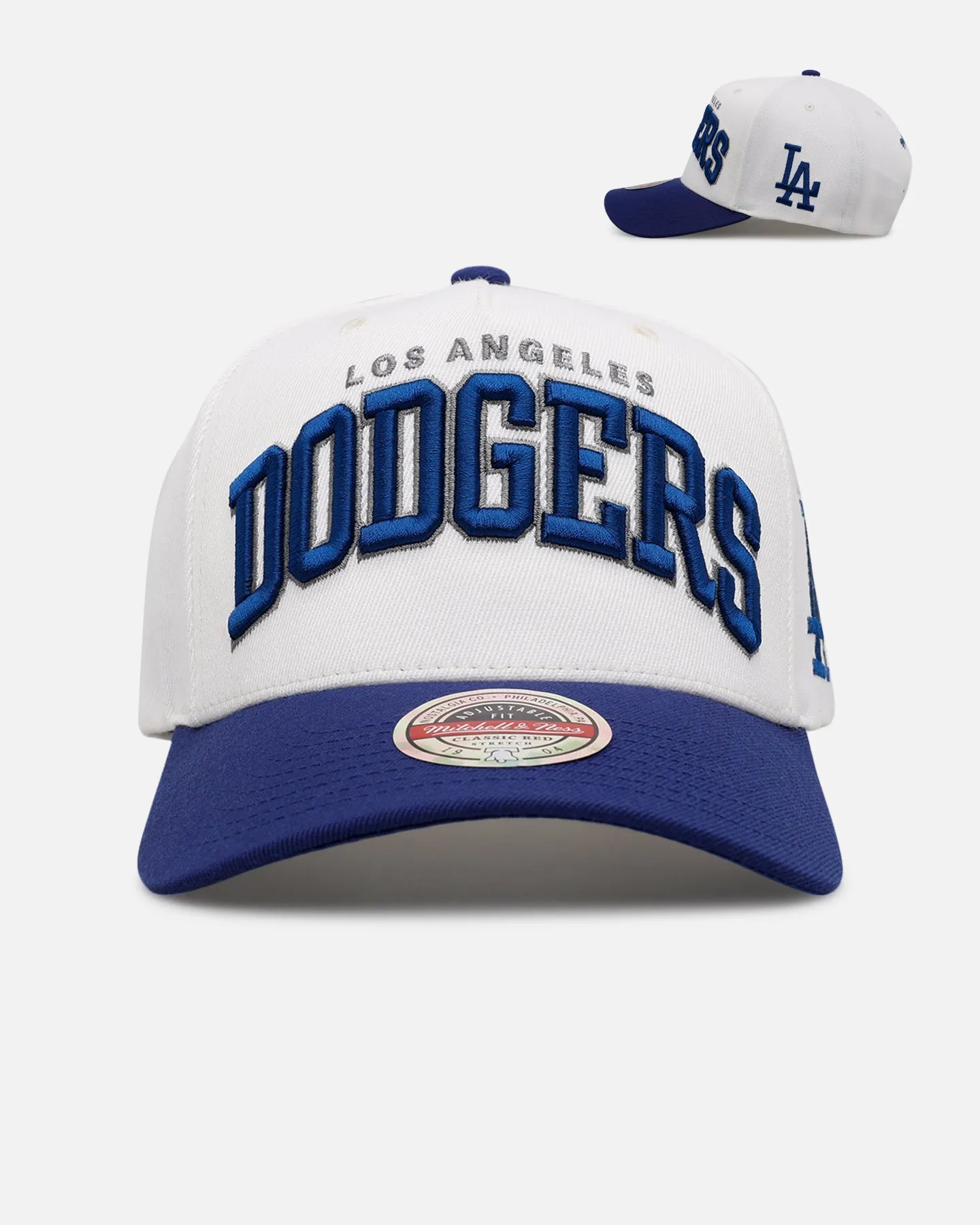 Mitchell & Ness Los Angeles Dodgers 'Arch' MVP Snapback Cream sold by Culture Kings