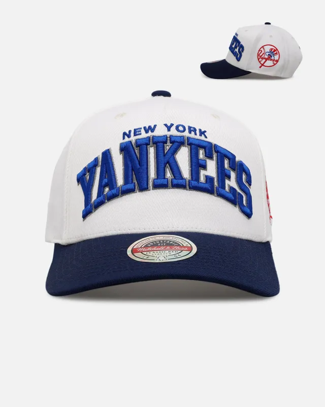 Mitchell & Ness New York Yankees 'Arch' MVP Snapback Cream sold by Culture Kings