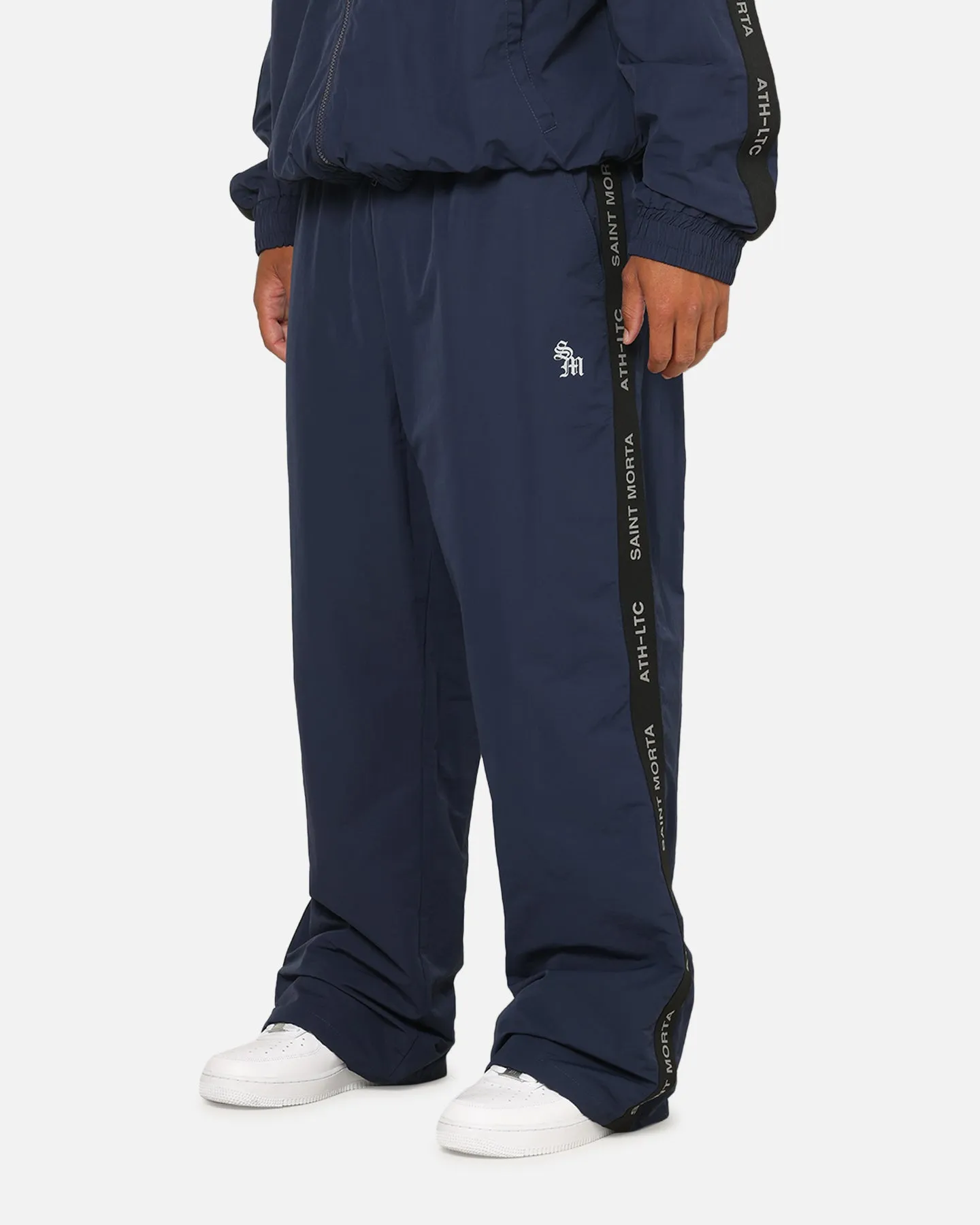 Saint Morta Athltc Track Joggers Dark Royal sold by Culture Kings