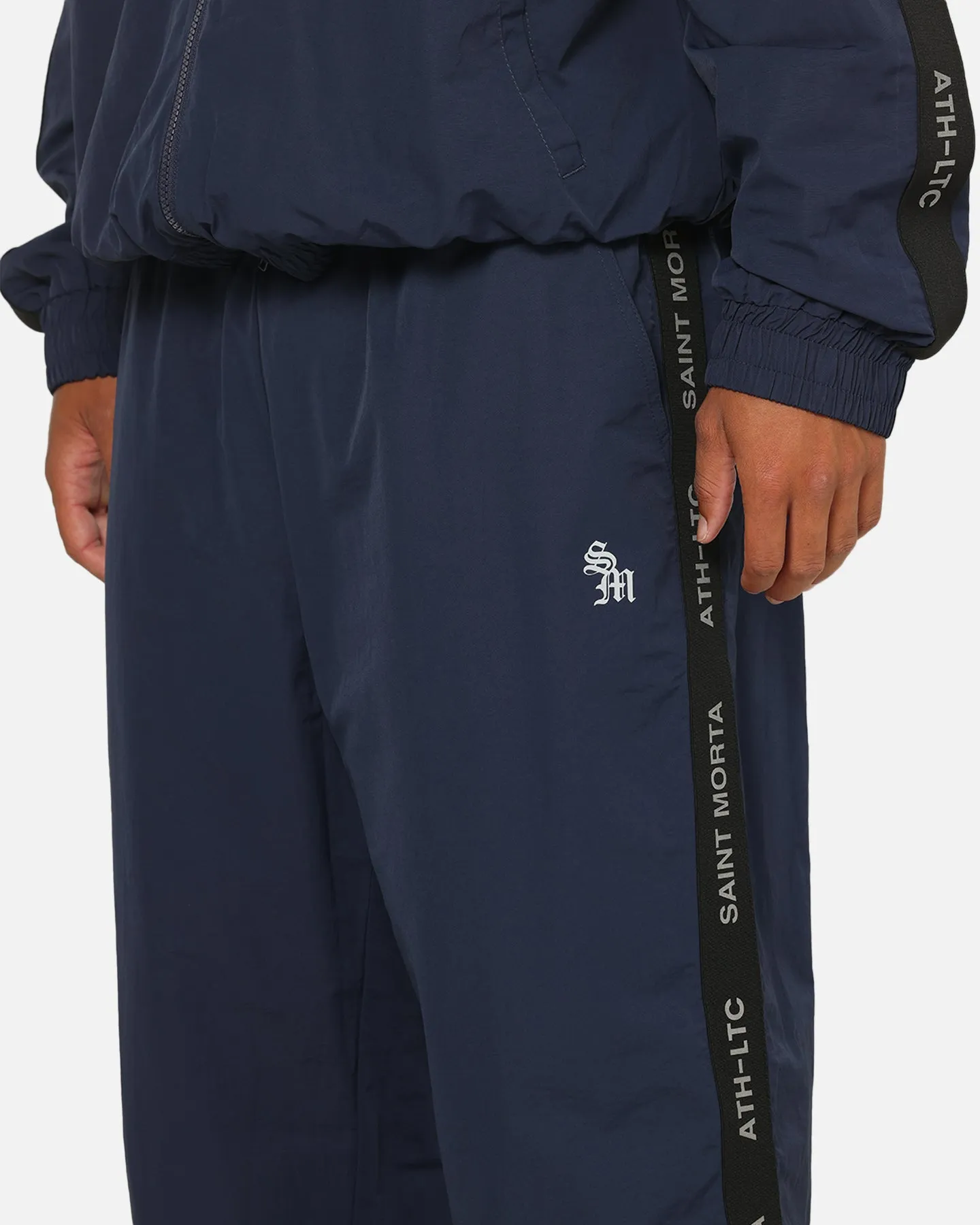 Saint Morta Athltc Track Joggers Dark Royal sold by Culture Kings product image thumbnail 3