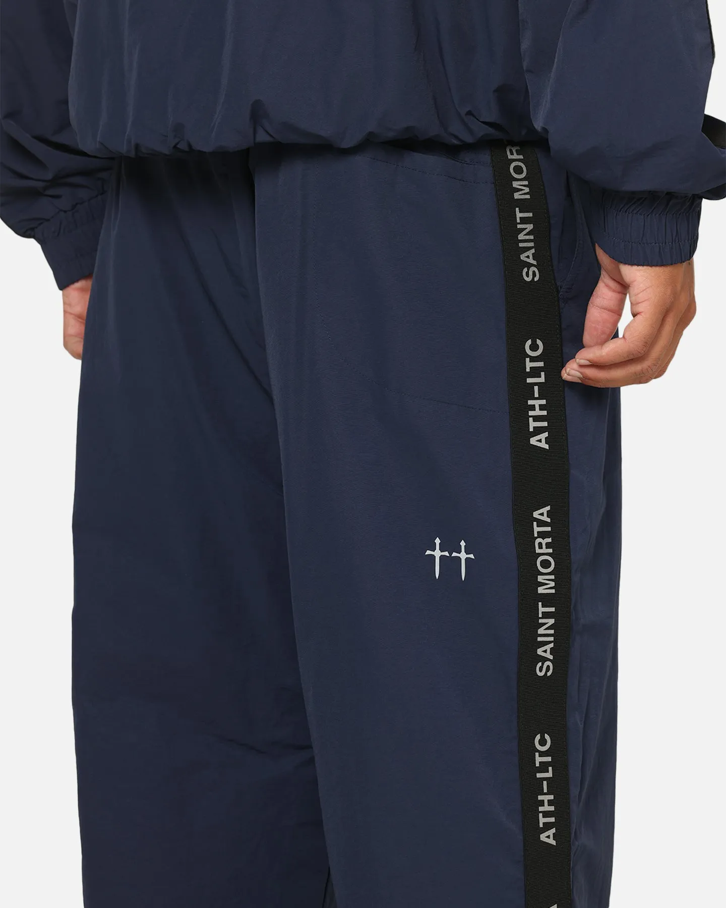 Saint Morta Athltc Track Joggers Dark Royal sold by Culture Kings product image thumbnail 4