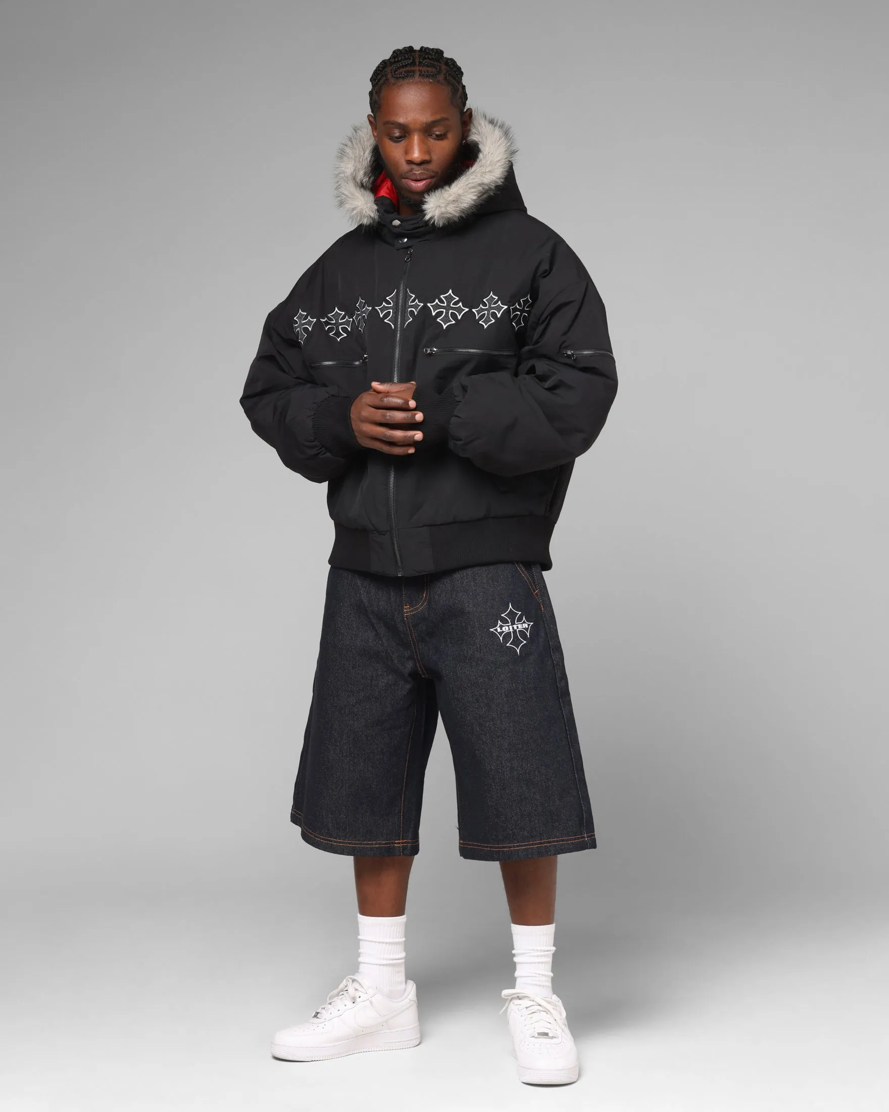 Loiter Siberia Jacket Black sold by Culture Kings product image thumbnail 3