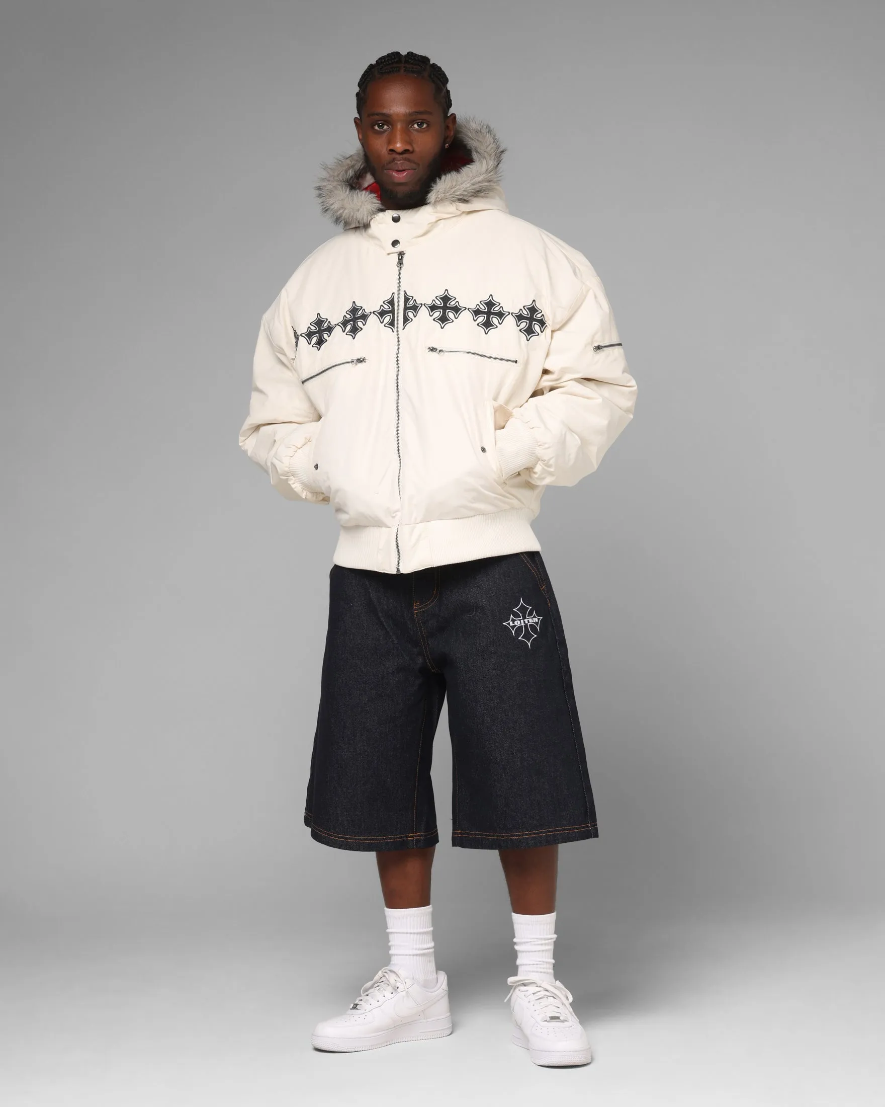Loiter Siberia Jacket Off White sold by Culture Kings product image thumbnail 3