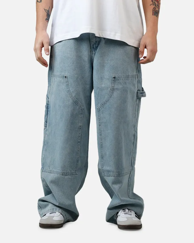 Carre Baggy Work Jeans Light Blue Wash sold by Culture Kings