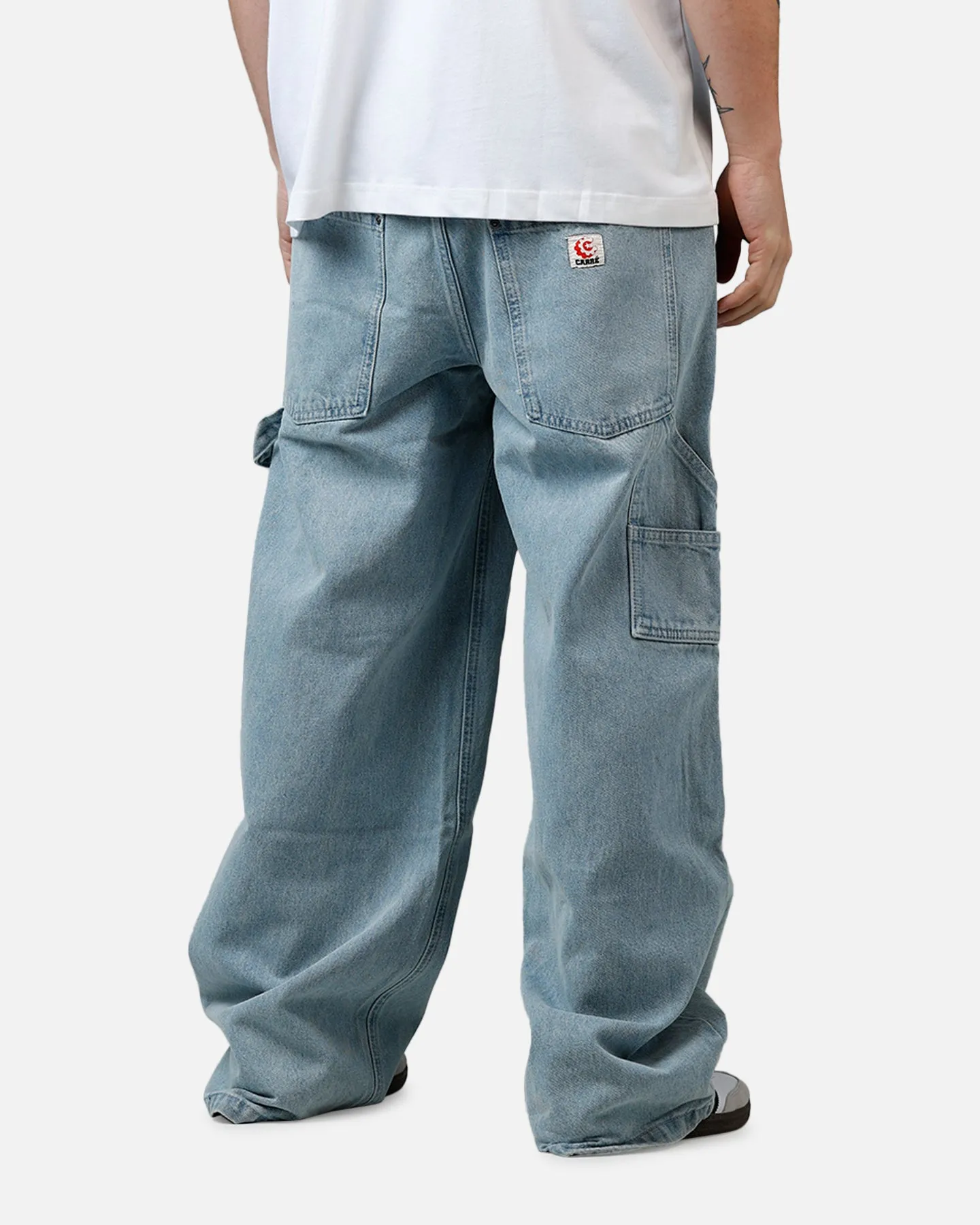 Carre Baggy Work Jeans Light Blue Wash sold by Culture Kings product image thumbnail 3