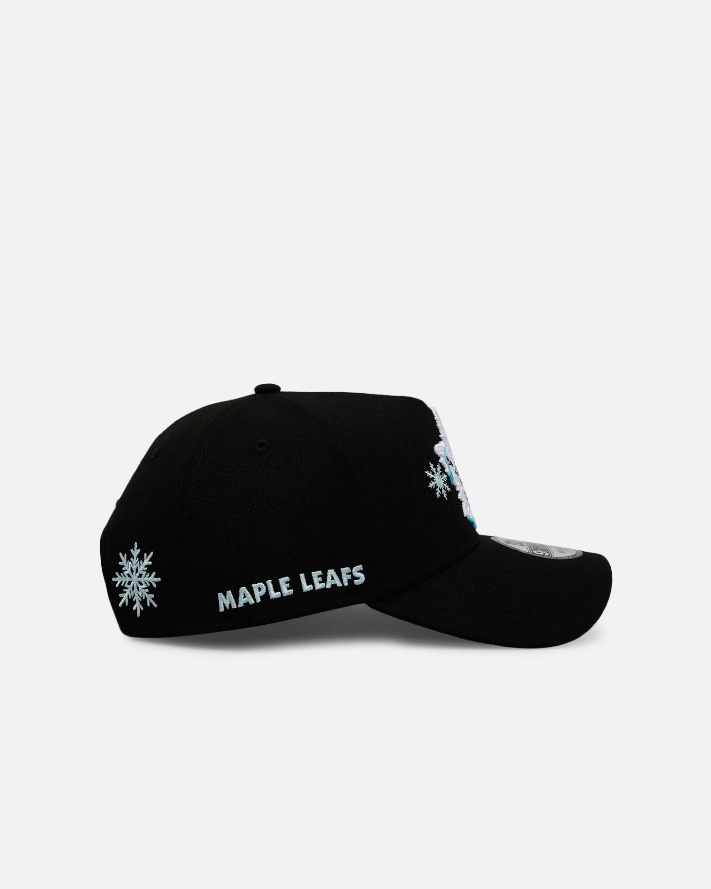 New Era Toronto Maple Leafs 'Cold As Ice' 9FORTY A-Frame Snapback Black sold by Culture Kings product image thumbnail 3