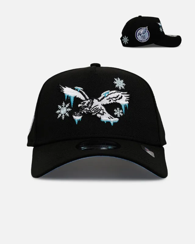 New Era Philadelphia Eagles 'Cold As Ice' 9FORTY A-Frame Snapback Black sold by Culture Kings