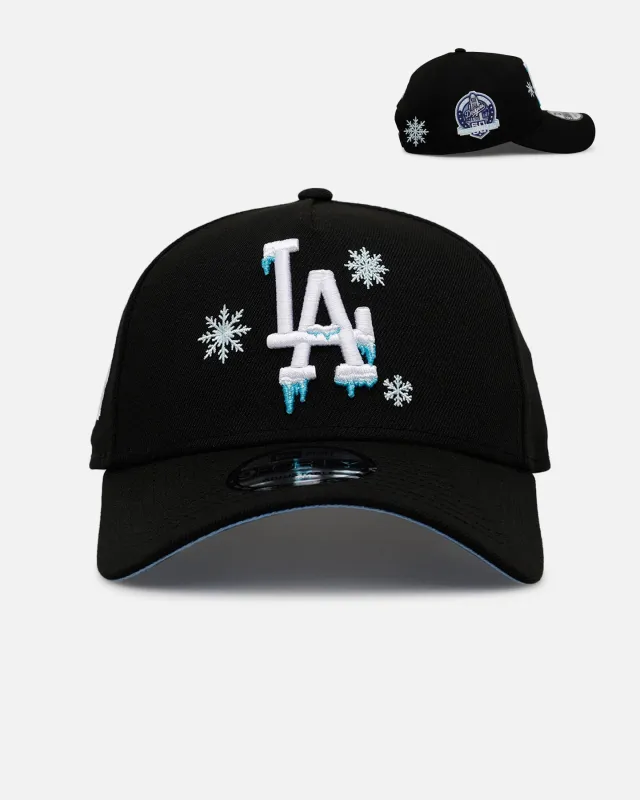 New Era Los Angeles Dodgers 'Cold As Ice' 9FORTY A-Frame Snapback Black sold by Culture Kings