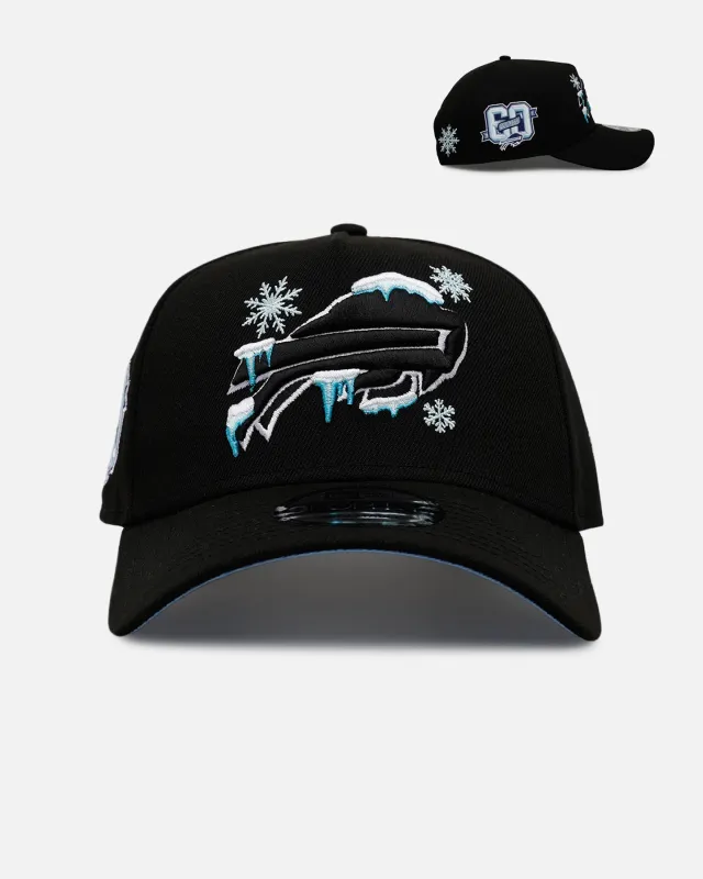 New Era Buffalo Bills 'Cold As Ice' 9FORTY A-Frame Snapback Black sold by Culture Kings