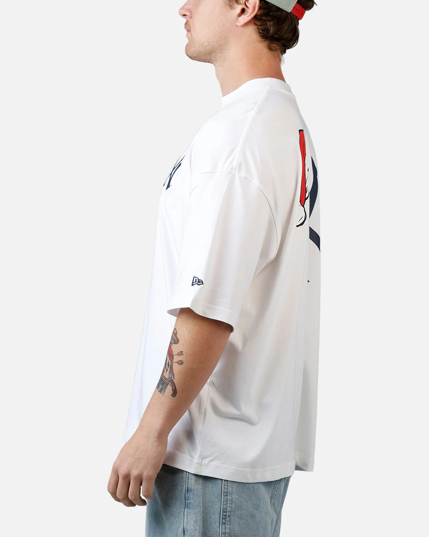 New Era New York Yankees 'All I Want For Christmas' Santa T-Shirt White sold by Culture Kings product image thumbnail 5