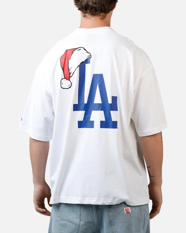 New Era Los Angeles Dodgers 'All I Want For Christmas' Santa T-Shirt White sold by Culture Kings