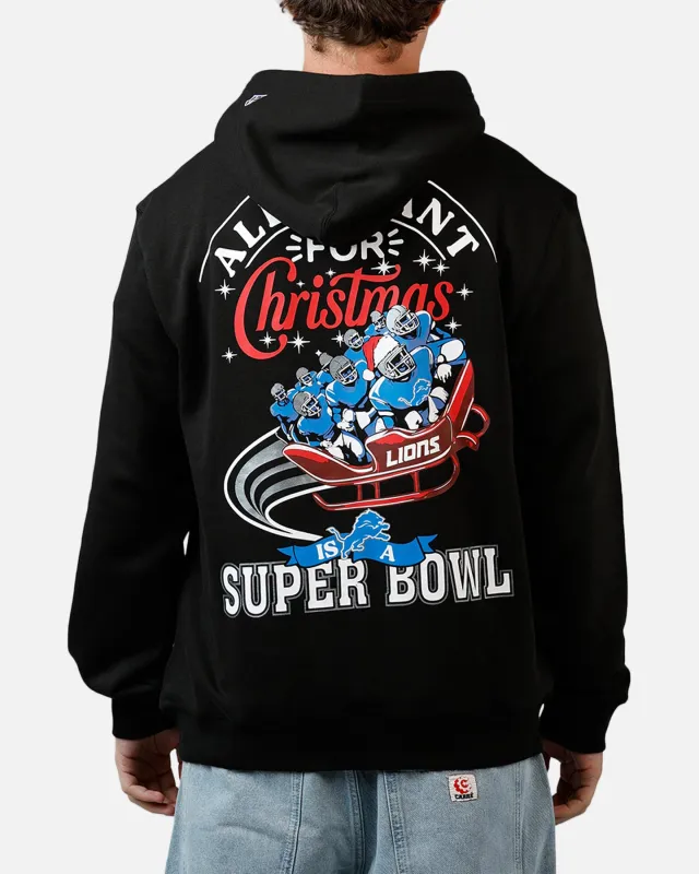 New Era Detroit Lions All I Want For Christmas Hoodie Black sold by Culture Kings