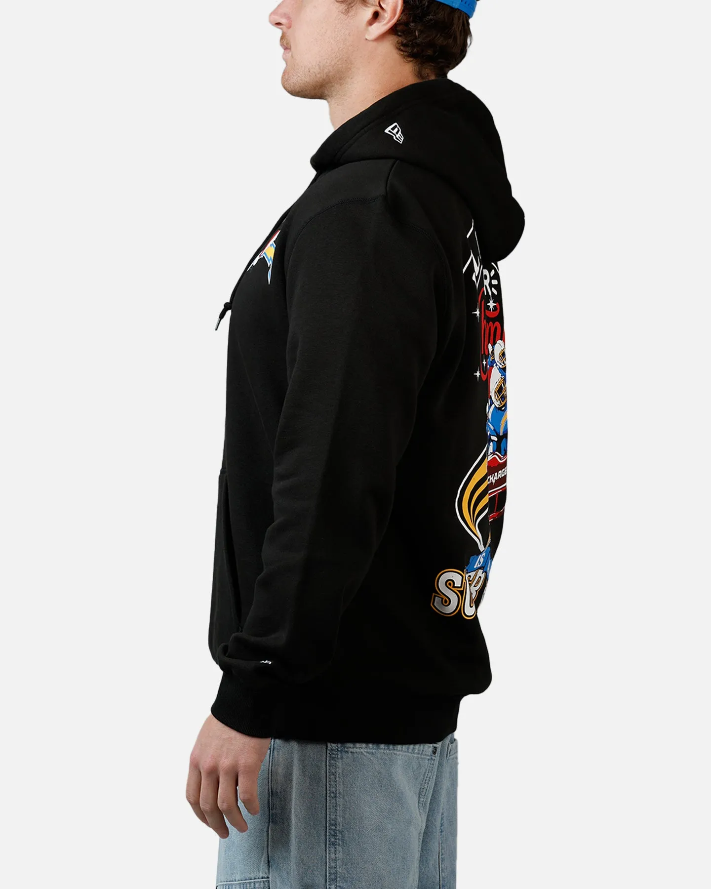 New Era Los Angeles Chargers All I Want For Christmas Hoodie Black sold by Culture Kings product image thumbnail 5