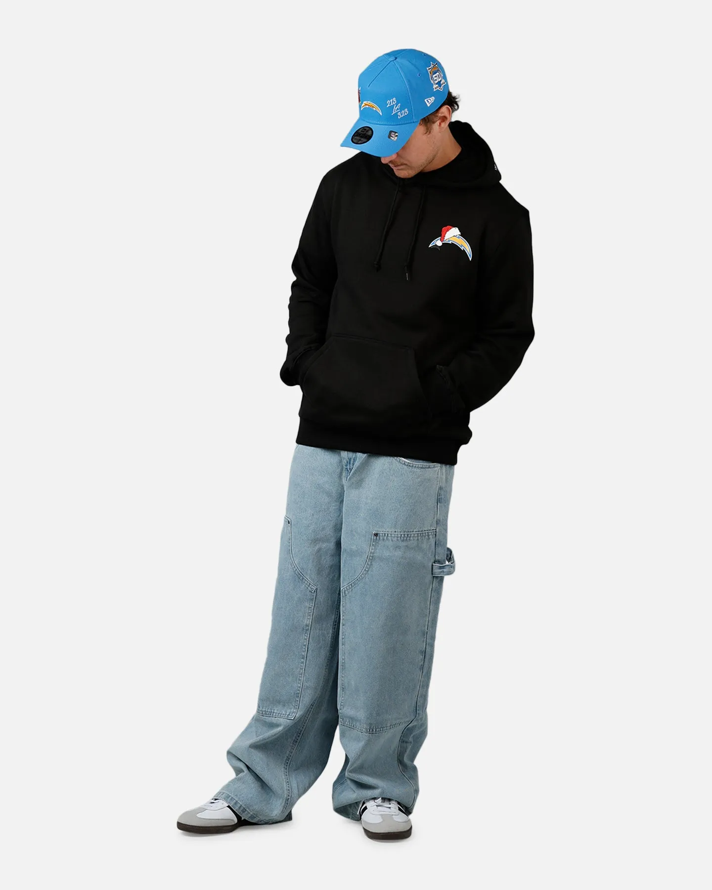 New Era Los Angeles Chargers All I Want For Christmas Hoodie Black sold by Culture Kings product image thumbnail 3