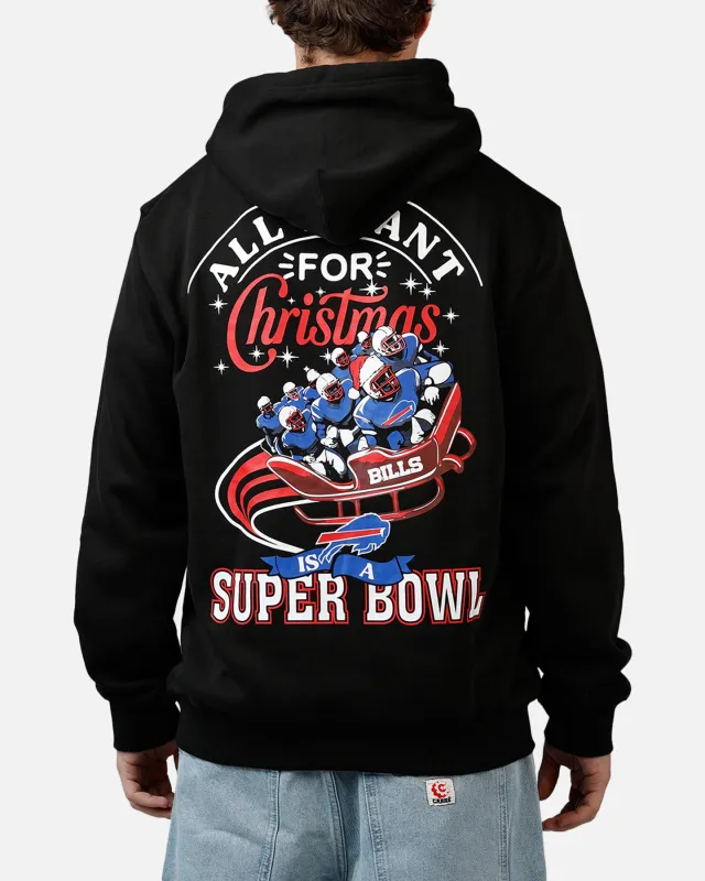 New Era Buffalo Bills All I Want For Christmas Hoodie Black sold by Culture Kings