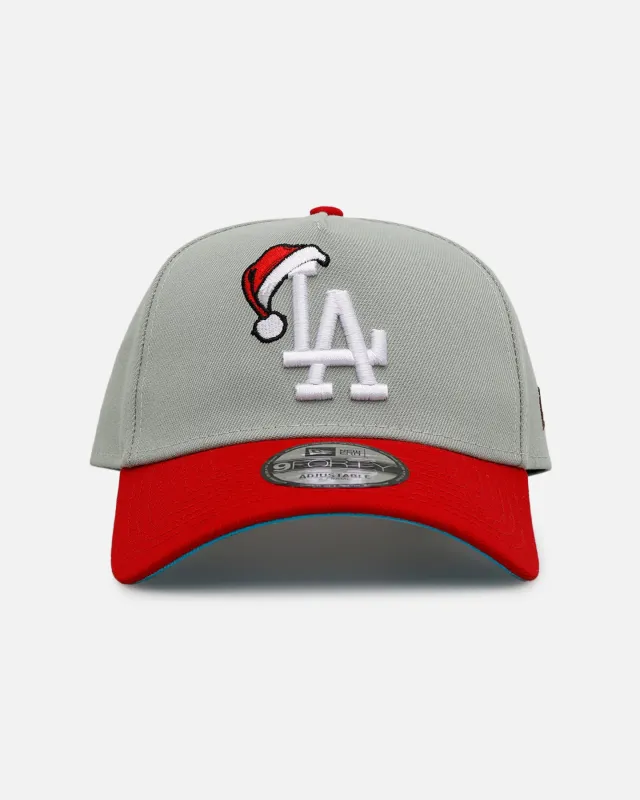 New Era Los Angeles Dodgers 'All I Want For Christmas' 9FORTY A-Frame Snapback Green/Red sold by Culture Kings