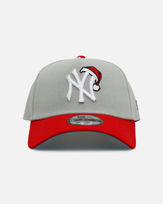 New Era New York Yankees 'All I Want For Christmas' 9FORTY A-Frame Snapback Green/Red sold by Culture Kings