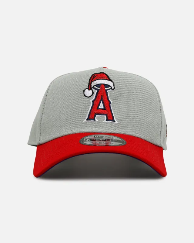 New Era Los Angeles Angels 'All I Want For Christmas' 9FORTY A-Frame Snapback Green/Red sold by Culture Kings