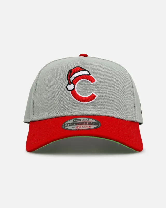 New Era Chicago Cubs 'All I Want For Christmas' 9FORTY A-Frame Snapback Green/Red sold by Culture Kings