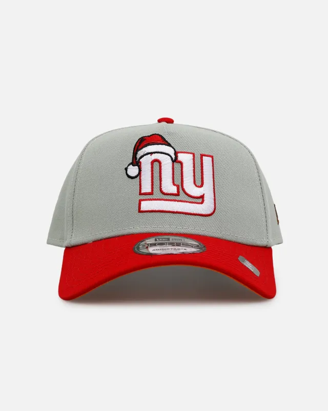 New Era New York Giants 'All I Want For Christmas' 9FORTY A-Frame Snapback Green/Red sold by Culture Kings
