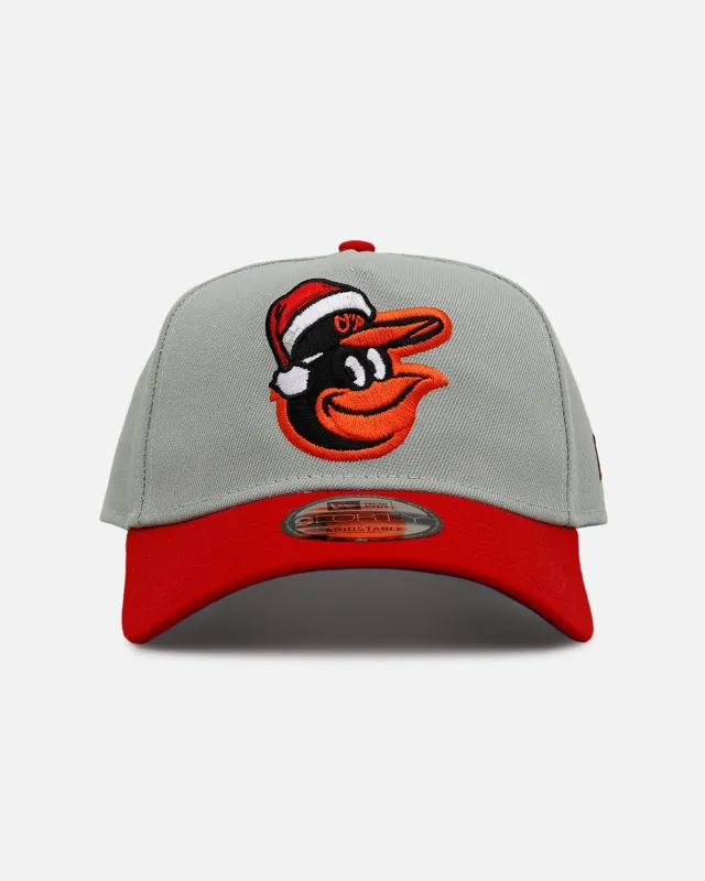 New Era Baltimore Orioles 'All I Want For Christmas' 9FORTY A-Frame Snapback Green/Red sold by Culture Kings
