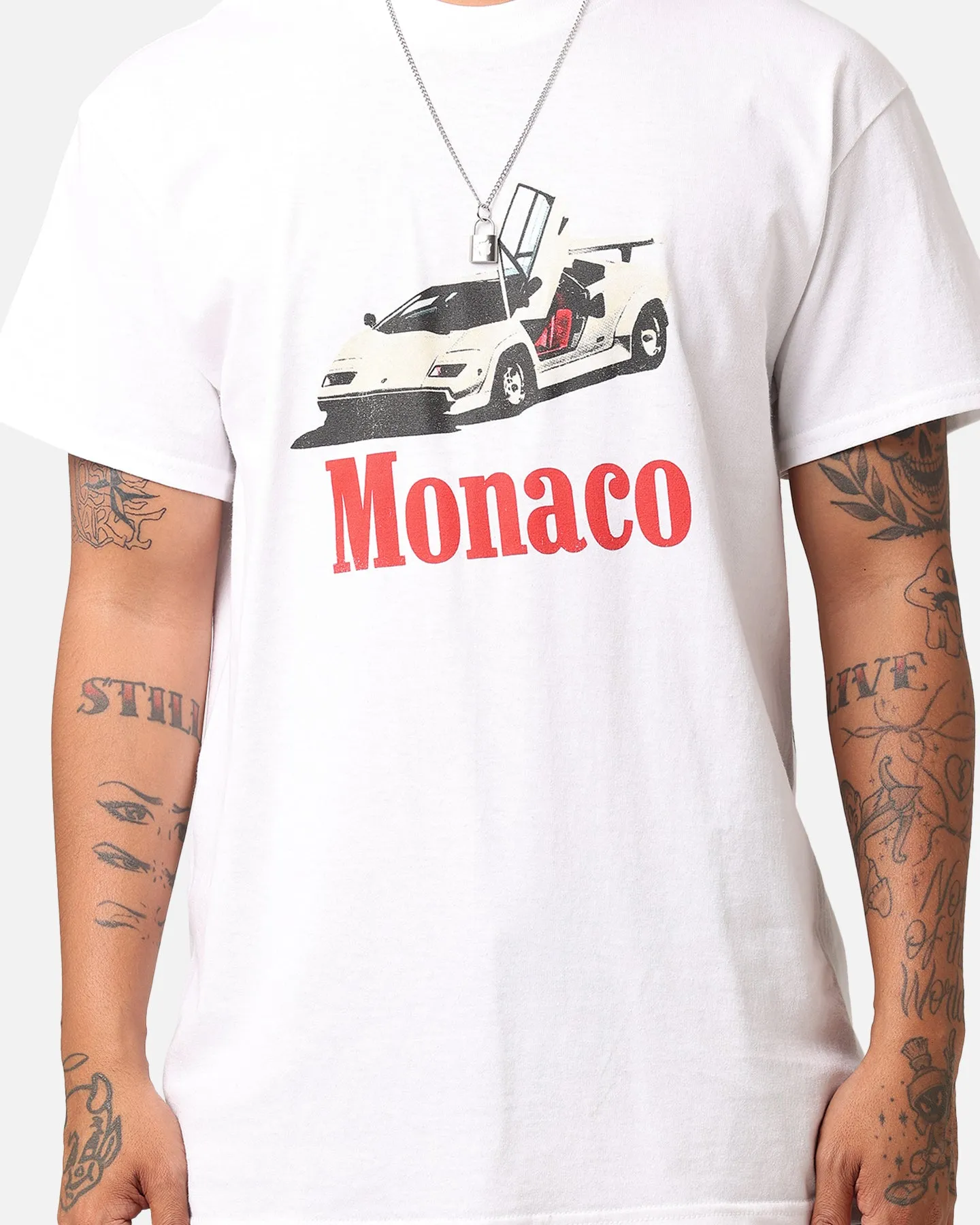 Goat Crew Monaco 1983 T-Shirt White sold by Culture Kings product image thumbnail 4