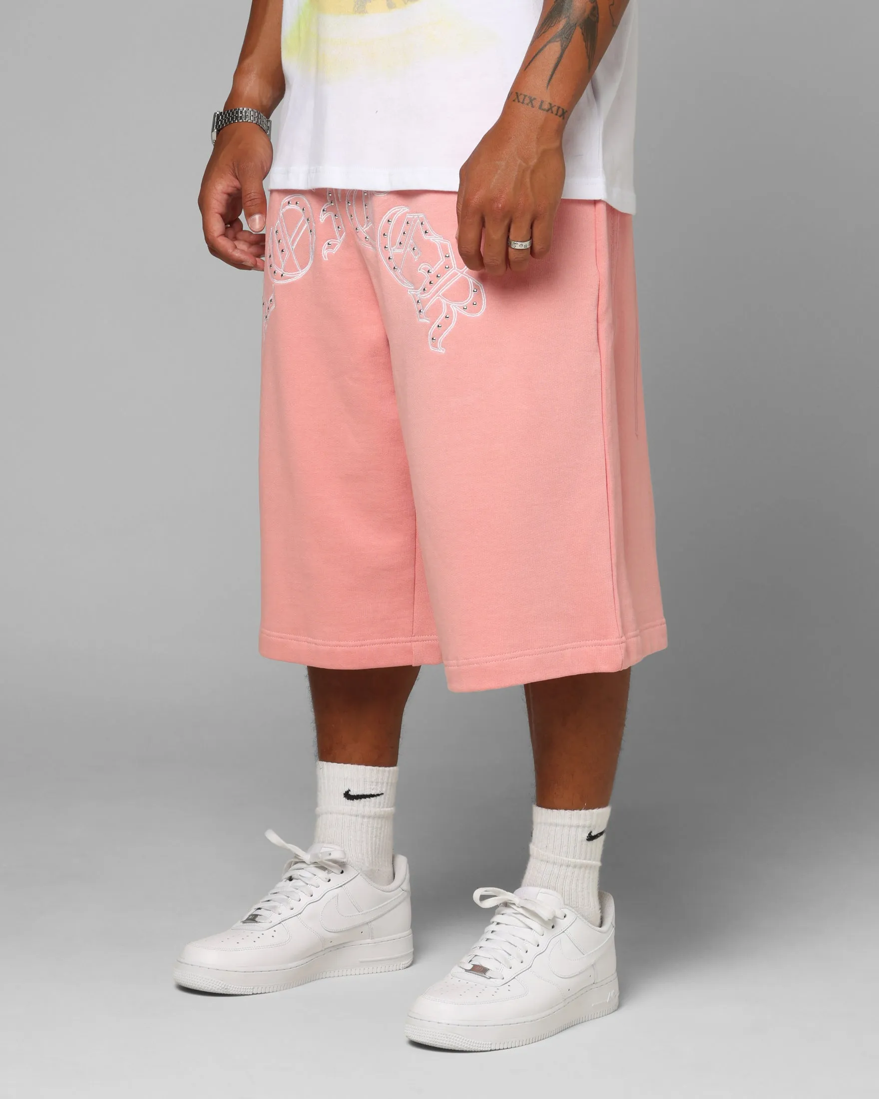 Loiter Destruct Sweat Shorts Pink sold by Culture Kings product image thumbnail 5