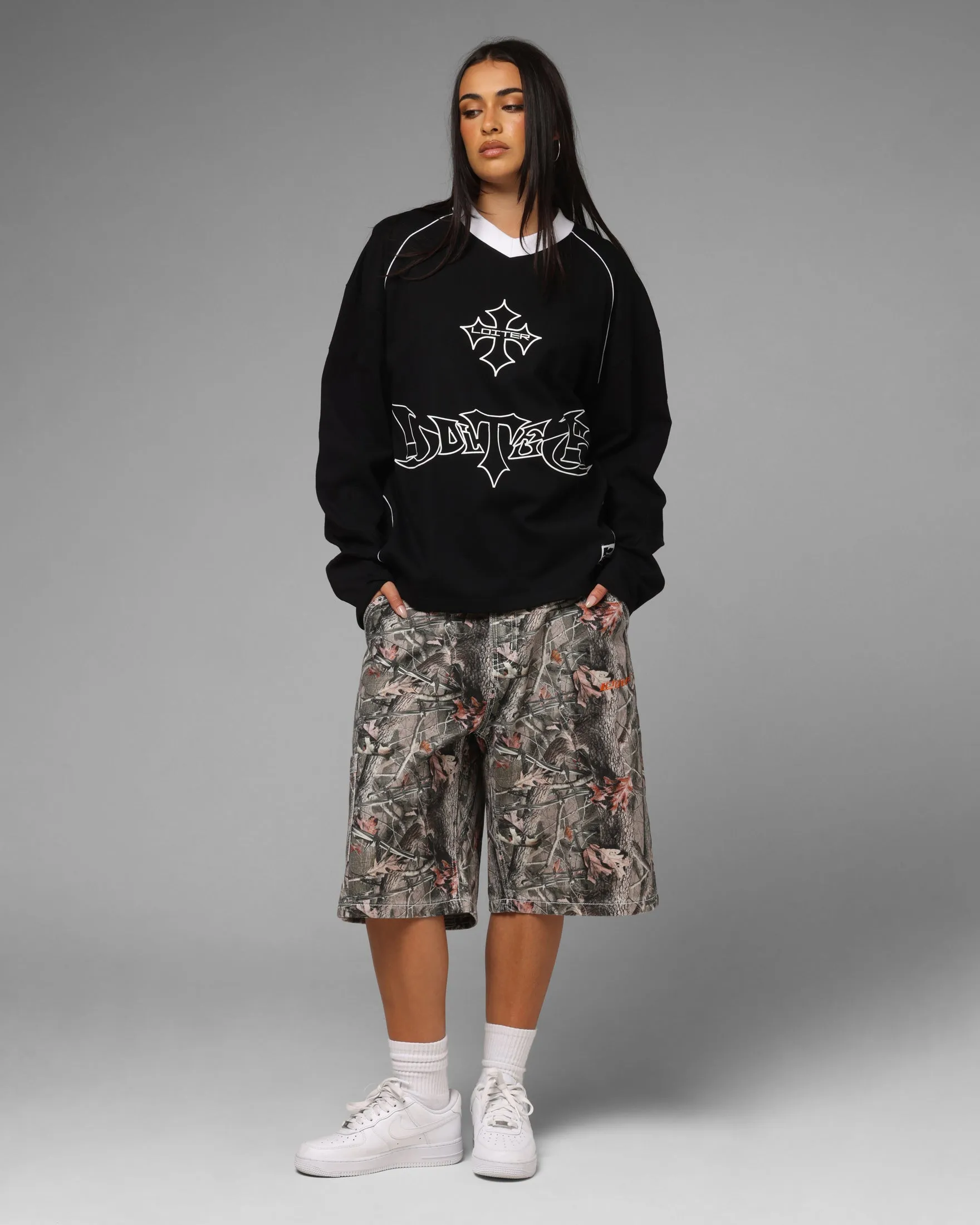 Loiter Imperial Cup Long Sleeve T-Shirt Black sold by Culture Kings product image thumbnail 3