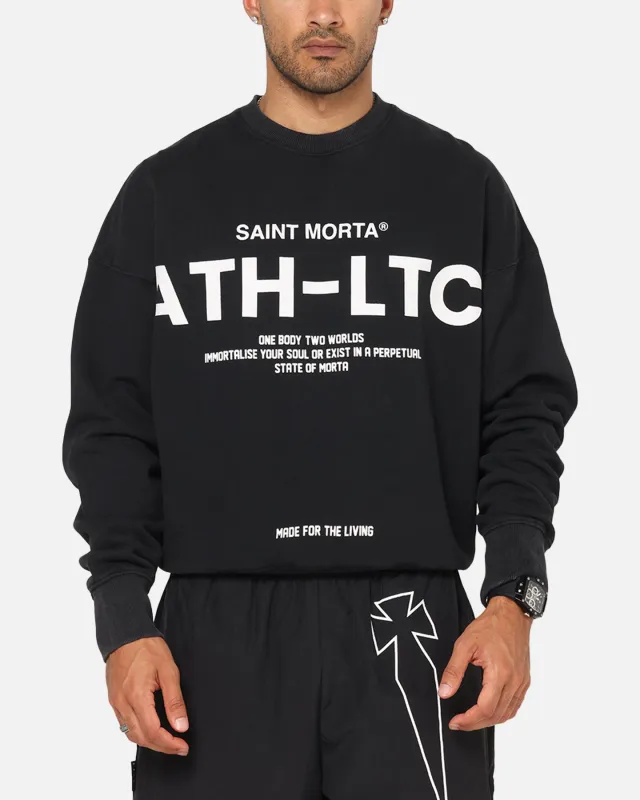 Saint Morta Athltc Crewneck Black sold by Culture Kings