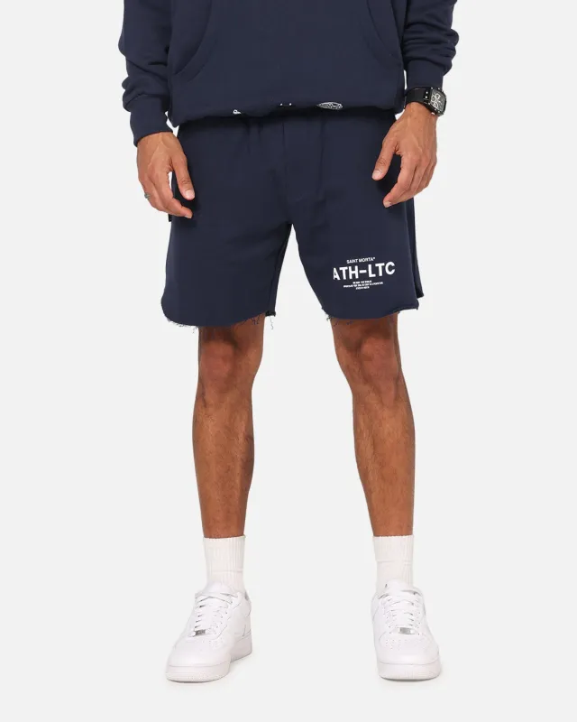 Saint Morta Athltc Sweat Shorts Dark Royal sold by Culture Kings